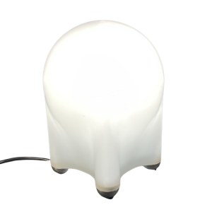 Giotto Stoppino "Drop" voor Enrico Tronconi 1976, Tafellamp Opaline Bekleed Glas