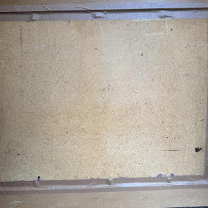 Danielle MOLINA (1939-): « Veldwerk   » hsp 60x80 cm