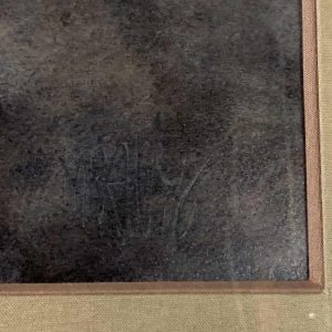 GERARD DARAN, Gezichten van mannen, expressionistisch schilderij, 1976