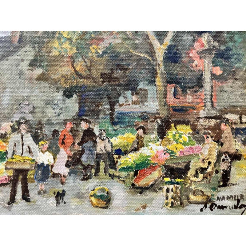 Albert DANDOY (1885-1977): « Namen - Groetenmarkt »