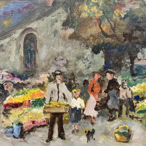 Albert DANDOY (1885-1977): « Namen - Groetenmarkt »