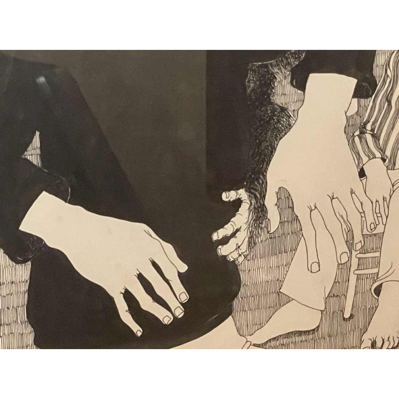 Jean-Pierre Félix (1938-): encre de chine