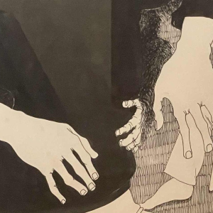 Jean-Pierre Félix (1938-): encre de chine