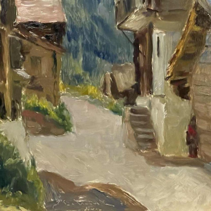 Dr Pierre DELCOURT (1914-): Zinal (dorp in de regio Wallis in Zwitserland)