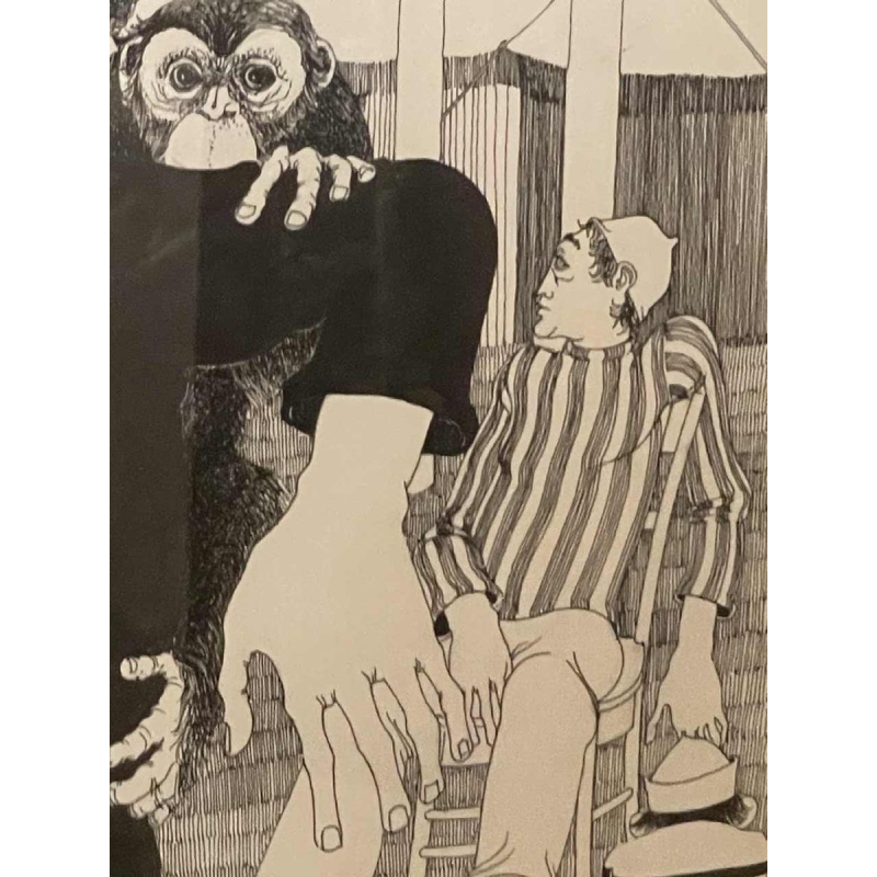 Jean-Pierre Félix (1938-): encre de chine