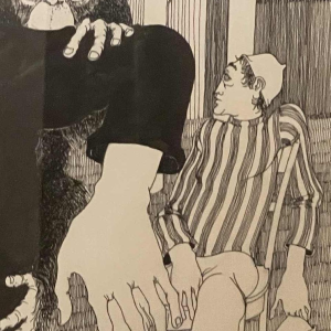 Jean-Pierre Félix (1938-): encre de chine