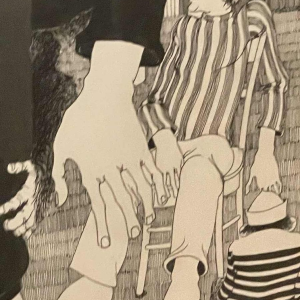 Jean-Pierre Félix (1938-): encre de chine