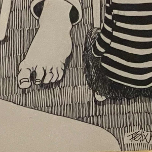 Jean-Pierre Félix (1938-): encre de chine