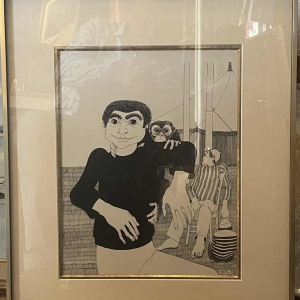 Jean-Pierre Félix (1938-): encre de chine