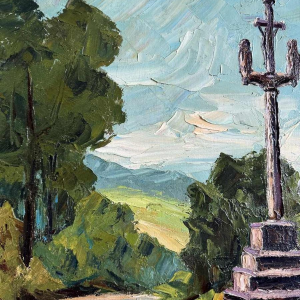 Jacques Vander Elst (1925-1991): 'St. John's Golgotha in Bretagne 1970'