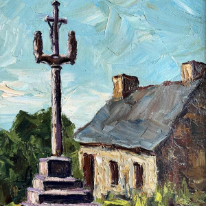 Jacques Vander Elst (1925-1991): 'St. John's Golgotha in Bretagne 1970'