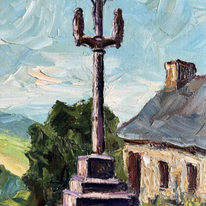 Jacques Vander Elst (1925-1991): "Calvary in St Jean in Brittany 1970"