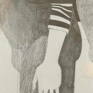 Jean-Pierre FELIX (1938-): «  Les hommes bedonnants » tekening