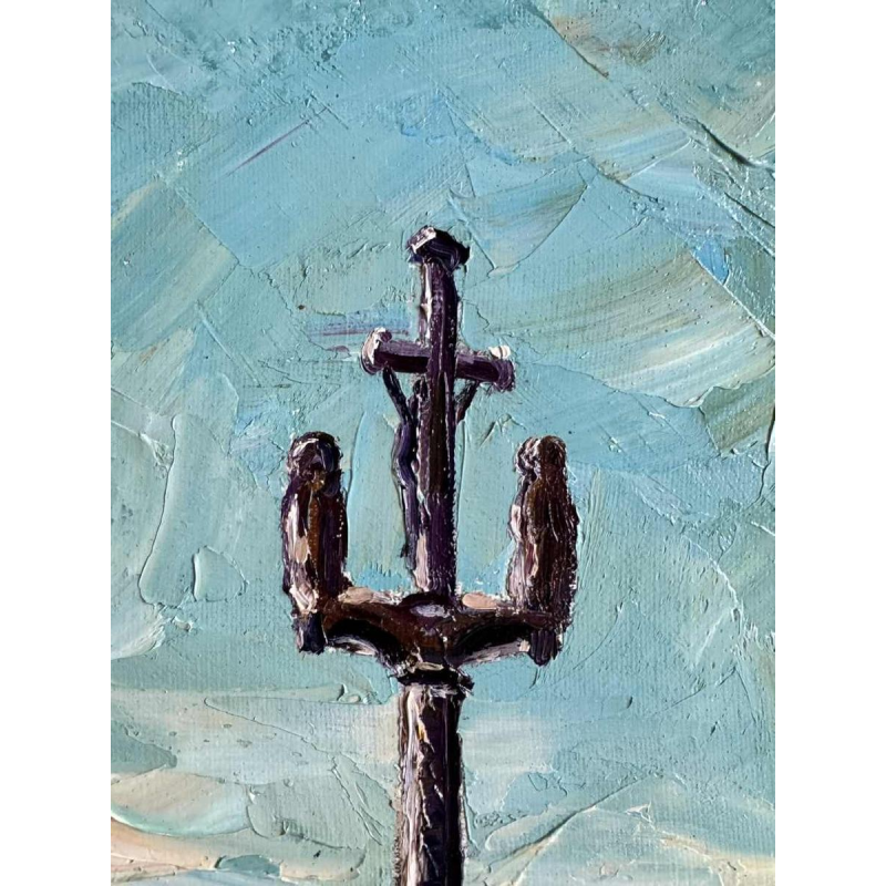 Jacques Vander Elst (1925-1991): "Calvary in St Jean in Brittany 1970"