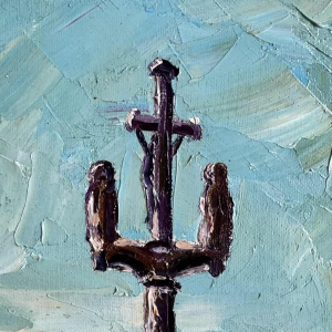 Jacques Vander Elst (1925-1991): « Calvaire à St Jean en Bretagne 1970 »