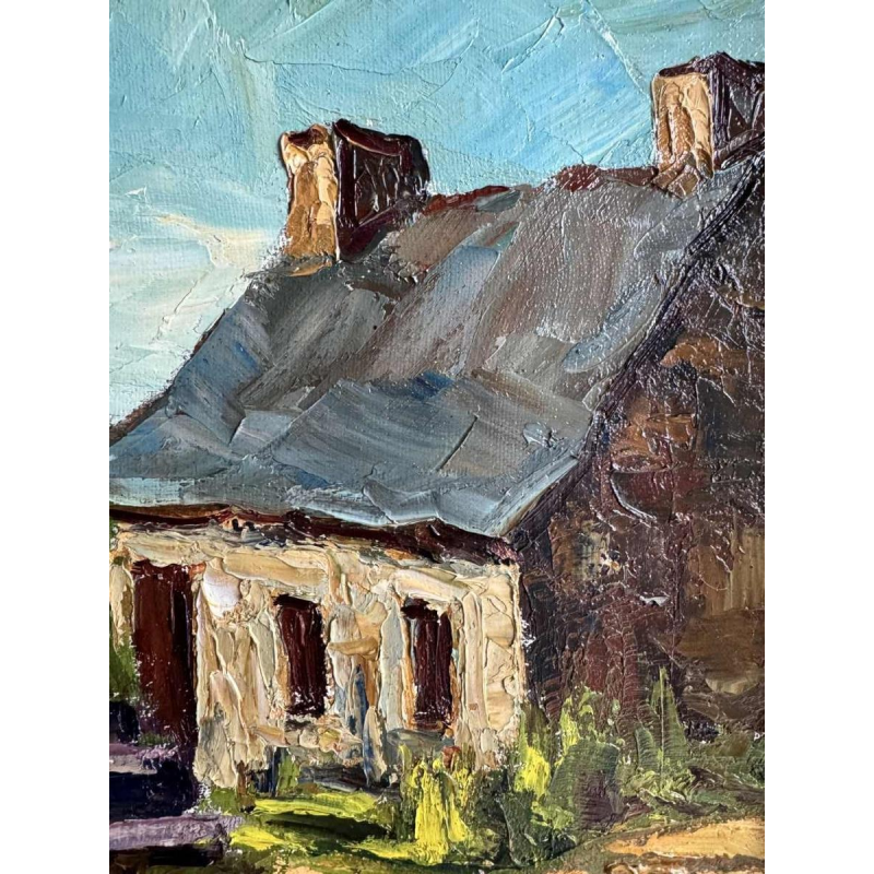 Jacques Vander Elst (1925-1991): 'St. John's Golgotha in Bretagne 1970'