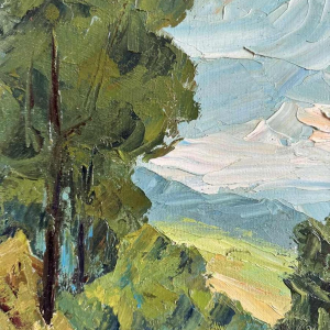 Jacques Vander Elst (1925-1991): "Calvary in St Jean in Brittany 1970"