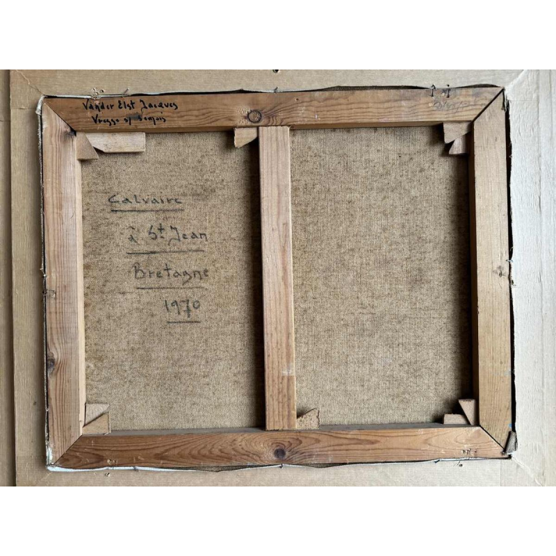 Jacques Vander Elst (1925-1991): "Calvary in St Jean in Brittany 1970"