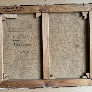 Jacques Vander Elst (1925-1991): 'St. John's Golgotha in Bretagne 1970'