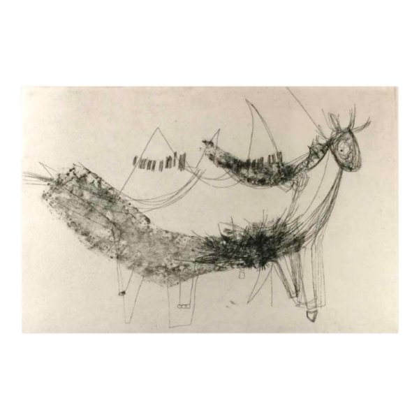 Anne Body " Anonyme du 20ème siècle ", gravure 3/17, circa 1965