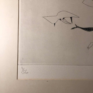 Anne Body " She is rotten " 1967, engraving on paper 1/36