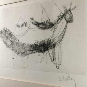 Anne Body " Anonyme du 20ème siècle ", gravure 3/17, circa 1965