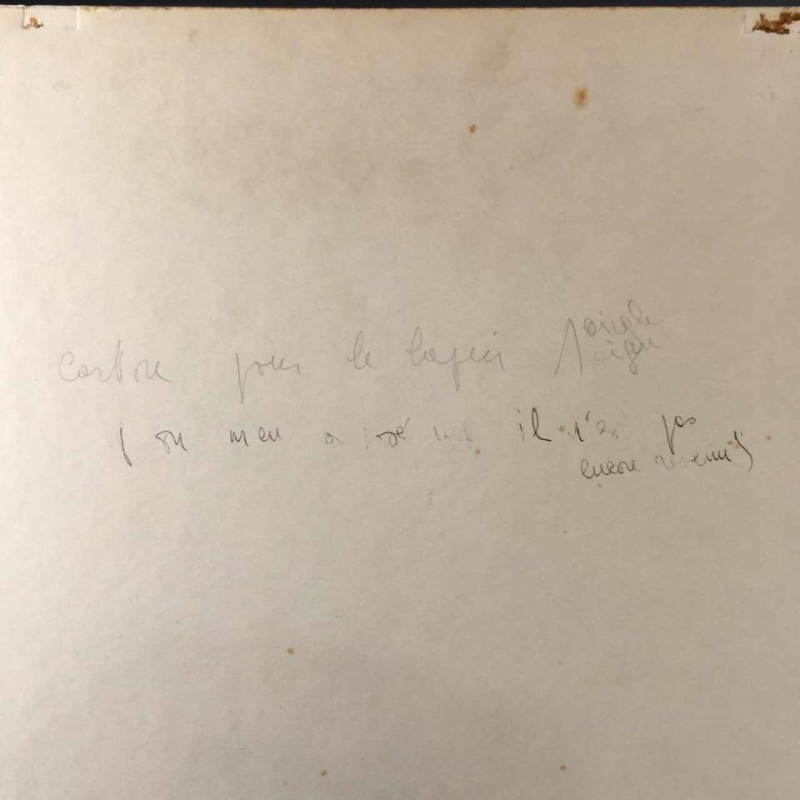 Anne Body " Anonyme du 20ème siècle " gravure expressionniste surréaliste 1965