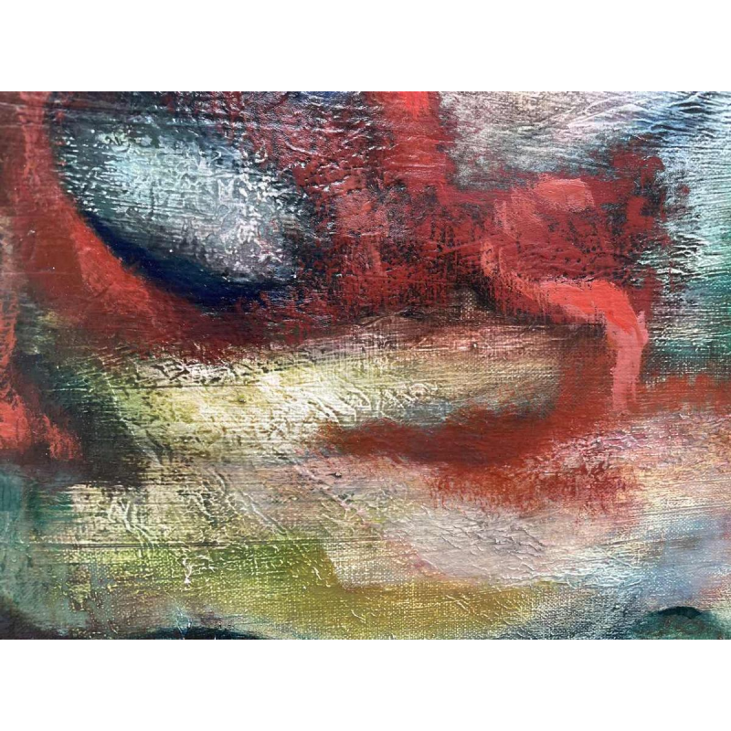 Hans H. WOLTER (1923-2007) oil on canvas dated 1967