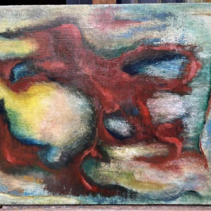 Hans H. WOLTER (1923-2007) oil on canvas dated 1967