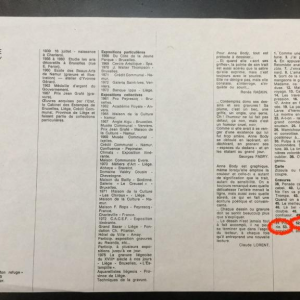 Anne Body " Ze is rotten " 1967, gravure op papier 1/36