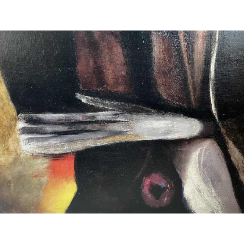 Luc PEROT (1922-1985): The Kiss 1963 hst