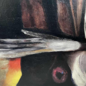 Luc PEROT (1922-1985): The Kiss 1963 hst