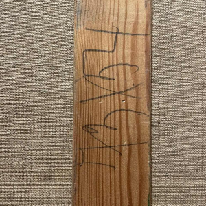 Nicole GRISARD (1938-) : « Le Pont » 1965 hst 54x73 cm