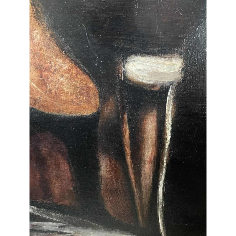 Luc PEROT (1922-1985): The Kiss 1963 hst