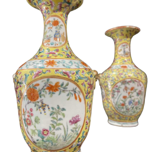 Pair of Chinese porcelain vases 19th, century