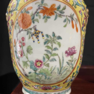 Pair of Chinese porcelain vases 19th, century