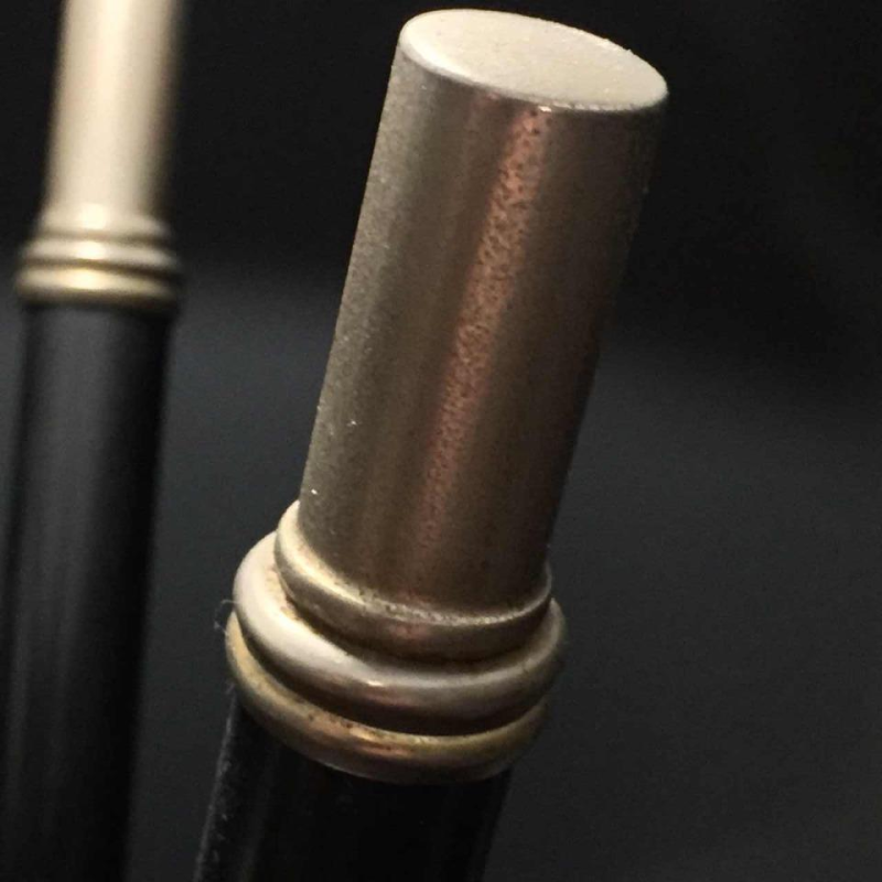 Paar Art Deco "Ball" Tafel lamp, Jacques Adnet stijl, circa 1930/40