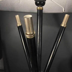 Paire de Lampe " Boule Sputnik " Art Déco style Jacques Adnet, circa 1930/40