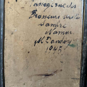 Albert DANDOY (1885-1977): Namen - doorgang rue des Brasseurs naar de Samber.