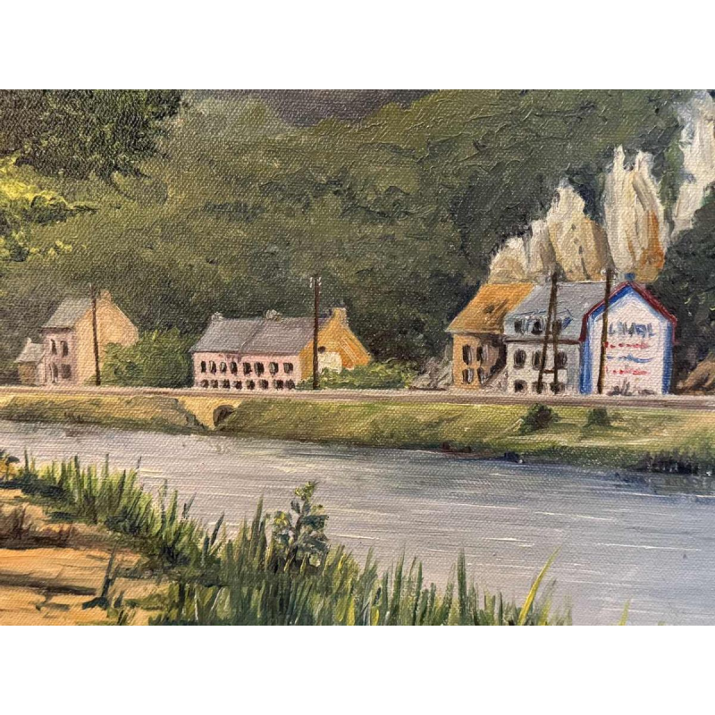 Georges COSSE: "De Maas bij Profondeville - Lustin