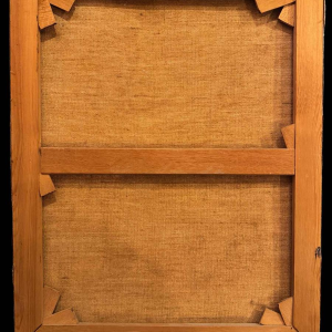 Jacques CALLAERT « Brussels Boulevard Anspach End of Year 1955 » painting oil on canvas