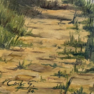 Georges COSSE: "De Maas bij Profondeville - Lustin