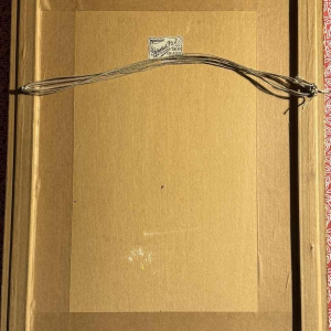 Albert DANDOY (1885-1977): "Namur - Rue Saint Hilaire 1950" on the grognon