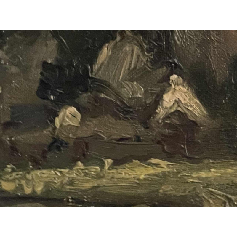 Albert DANDOY (1885-1977): « La Meuse à Thon Samson en 1948 »