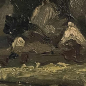 Albert DANDOY (1885-1977): De Maas bij Thon Samson in 1948.