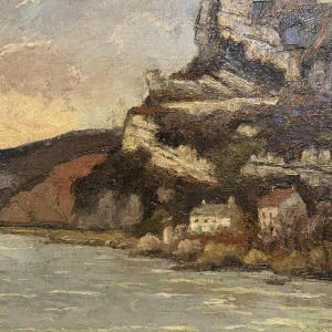 Gereserveerd René BOREUX (1886-?)"Maas in Samson"