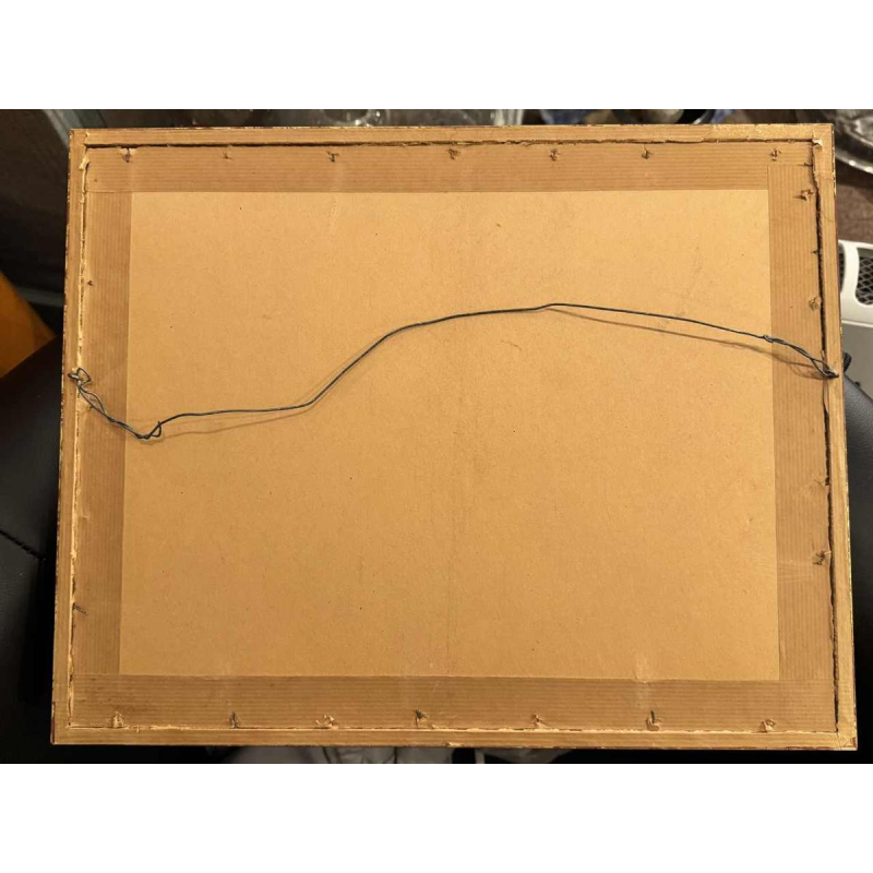 Albert DANDOY « La Sambre et lancienne rue des moulins à Namur » peinture huile sur carton