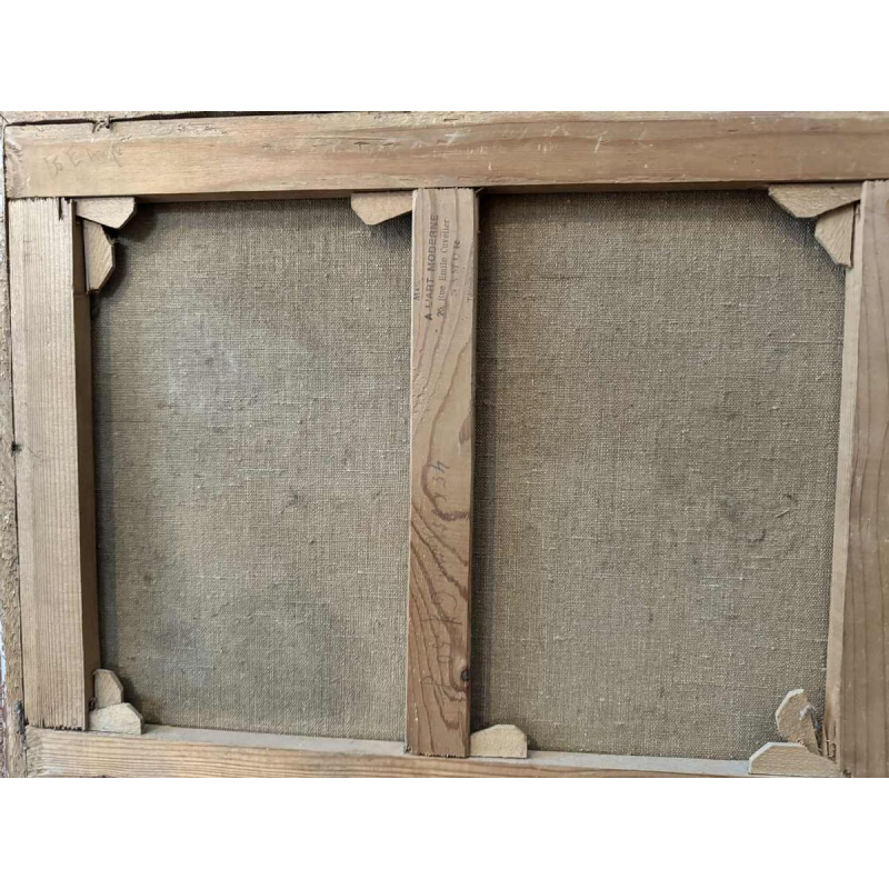 Réservé René BOREUX (1886- ?) "La Meuse à Samson »