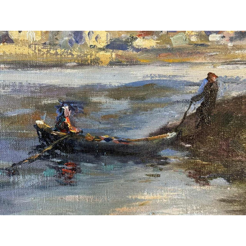 Albert DANDOY (1885-1977): « La Meuse à Houx » en 1940