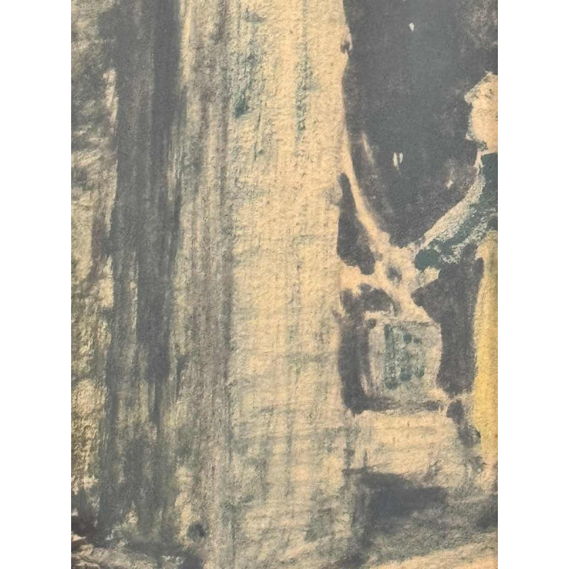 Albert DANDOY (1885-1977): « Namur - Porte Monin rue des Brasseurs » schilderij